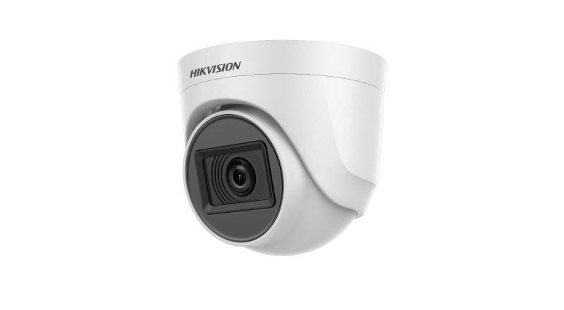 CAMARA HIKVISION ANALOGA DOMO 2MP 2.8MM AUDIO DS-2CE76D0T-ITPF