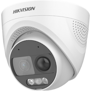 CAMARA HIKVISION DOMO COLORVU CON AUDIO SENSOR Y SIRENA DS-2CE72DF3T-PIRXOS