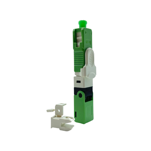 CONECTOR RAPIDO VERDE SC-APC PAQ 5 UND