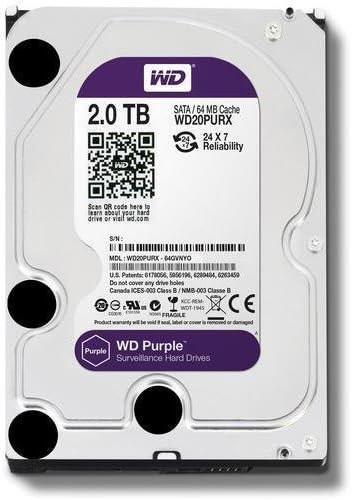 DISCO DURO WESTERN WD PURPL 2TB WD23PURZ