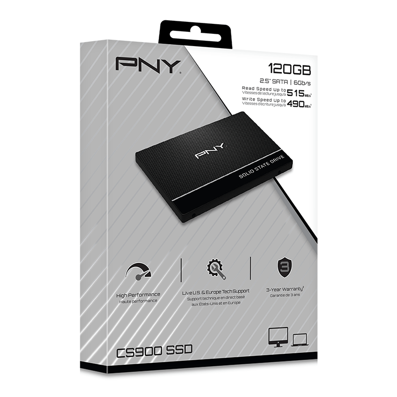 DISCO SOLIDO PNY CS900 120GB SSD
