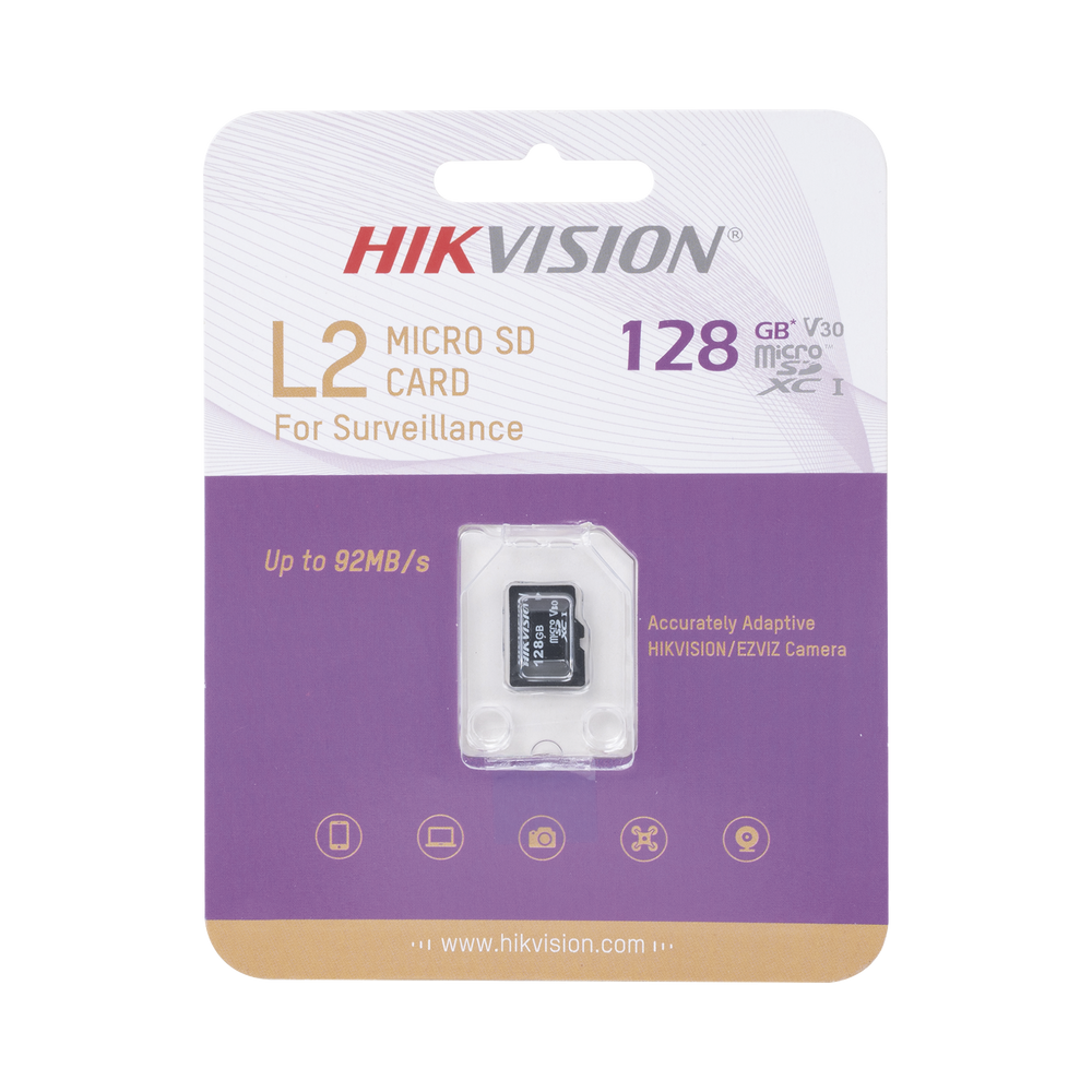 MEMORIA HIKVISION MICRO SD 128GB HS-TF-L2-128GB
