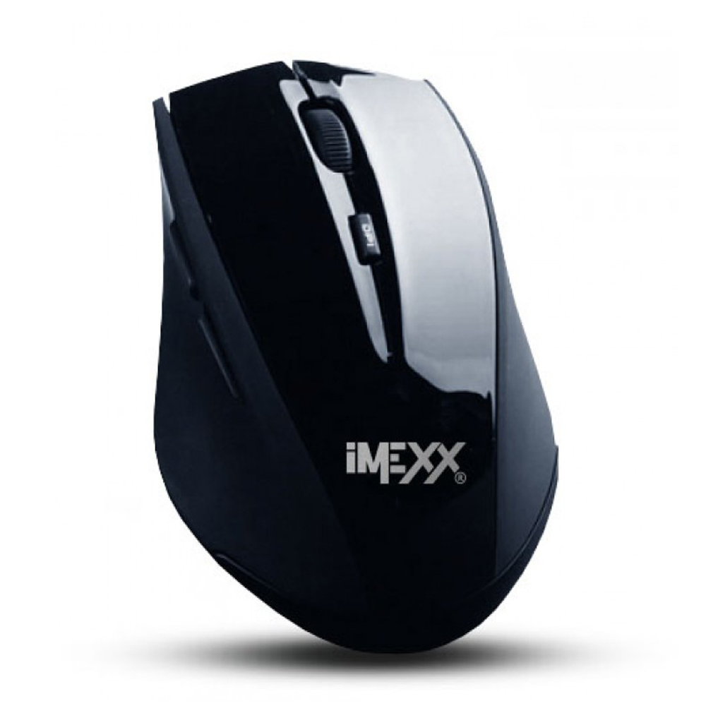MOUSE IMEXX 2.4G NEGRO INALAMBRICO IME-26415