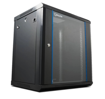 RACK GABINETE PARED ONLINK 12U PUERTA VIDRIO