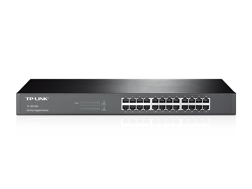 SWITCH TP-LINK OMADA TL-SG1024 24PUERTOS 1000MBPS RACKEABLE