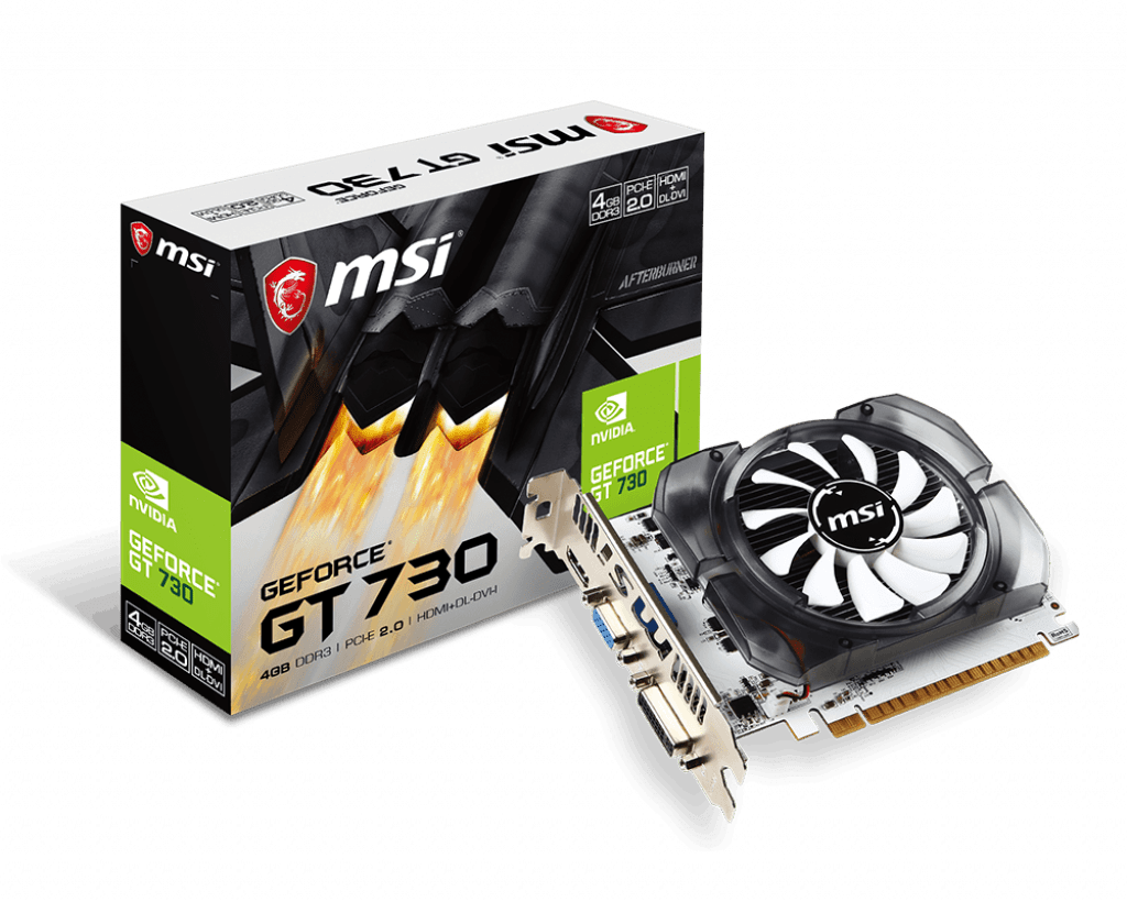 TARJETA DE VIDEO MAX SUN GEFORCE GT730 4GB GDDR3 PCIE