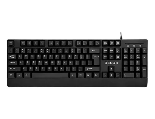 TECLADO ALAMBRICO DELUX KA6006