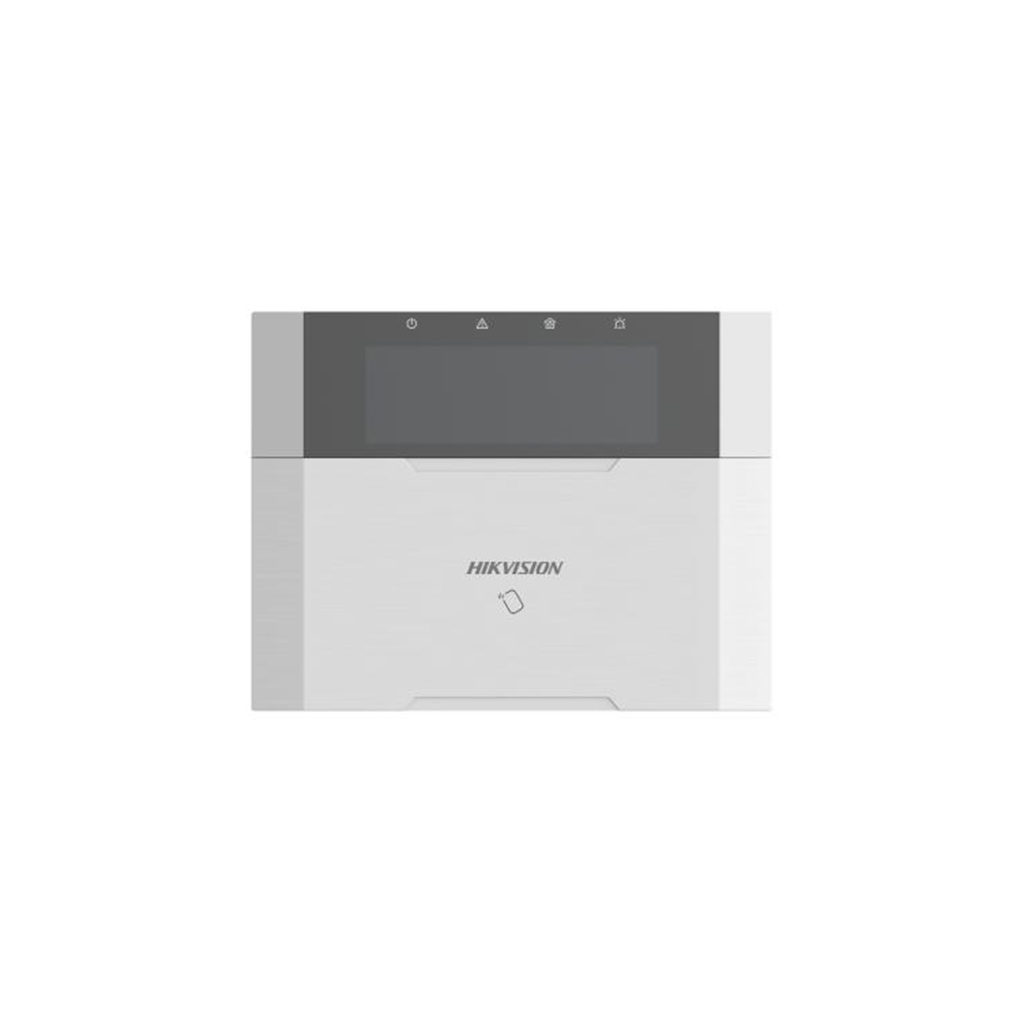 TECLADO ALARMA HIKVISION AX HYBRID PRO DS-PK1-LRT-HWB