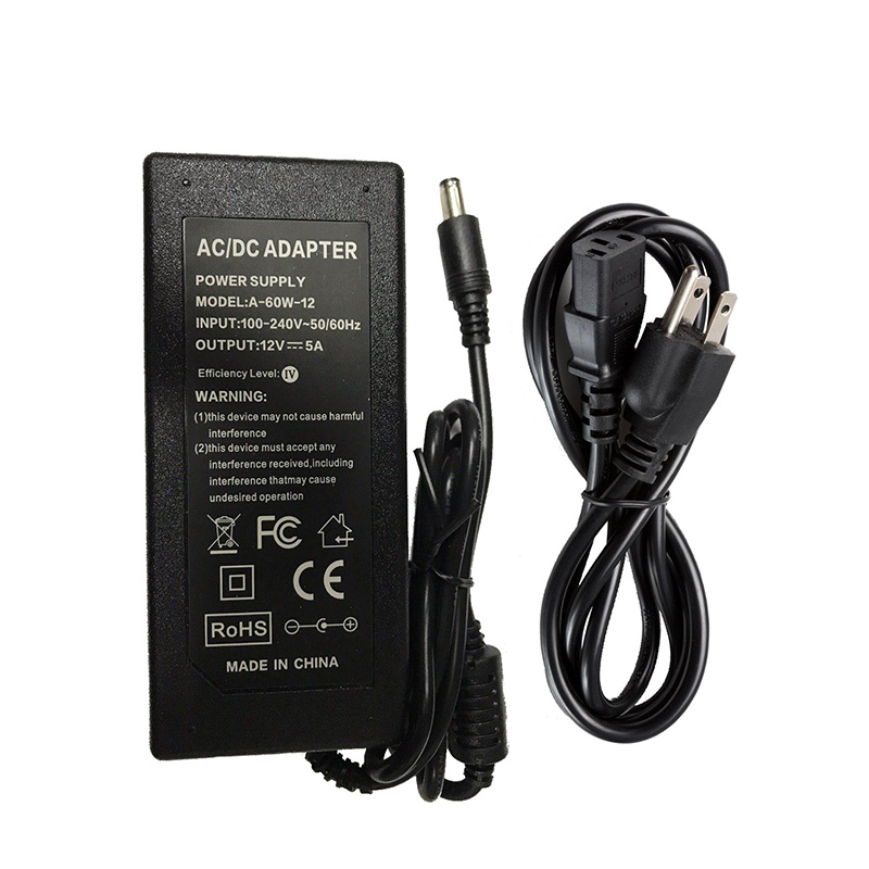 TRANSFORMADOR WIREPLUS DE CORRIENTE 12V - 5AMP