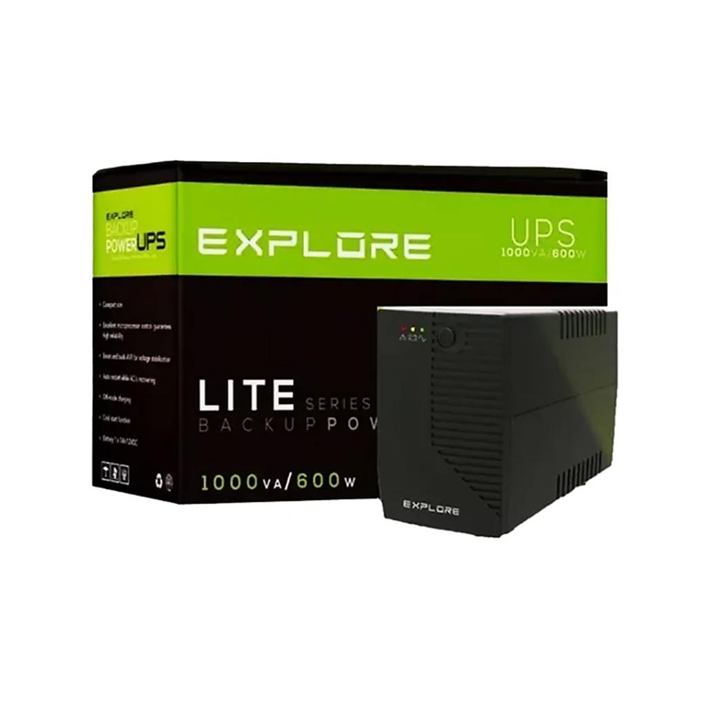 UPS EXPLORE LITE XL1000 VA 600W