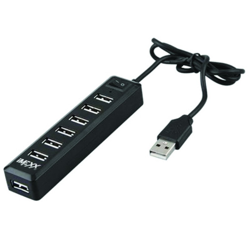 HUB USB IMEXX 7 PUERTOS 2.0 IME-32240