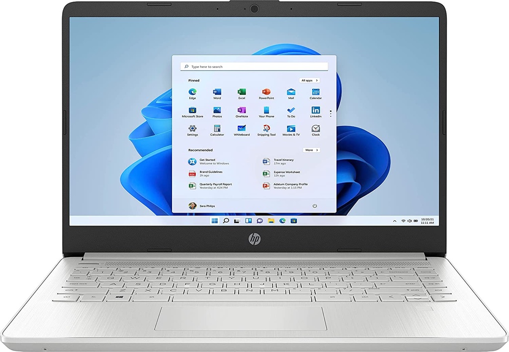 LAPTOP HP AMD RYZEN 3 128GB SSD 8GB DDR4 14" LED