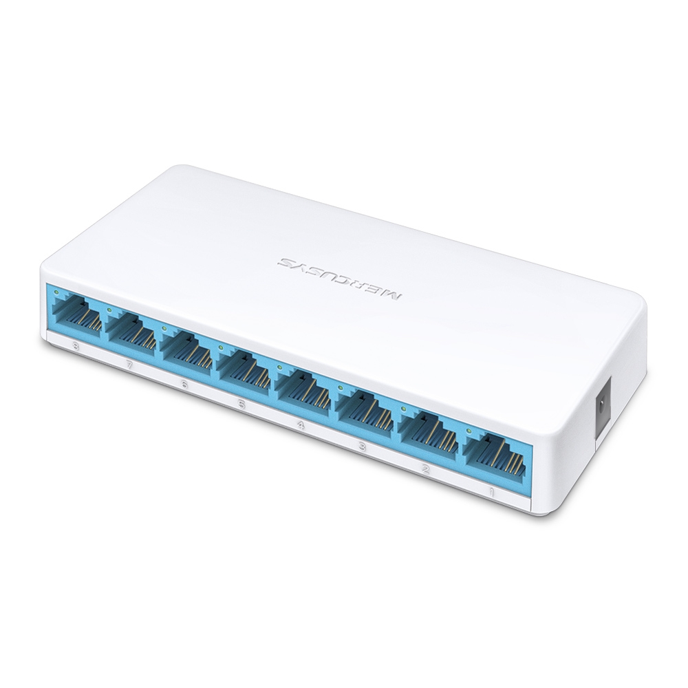 SWITCH MERCUSYS MS108 8PUERTOS 100MBPS
