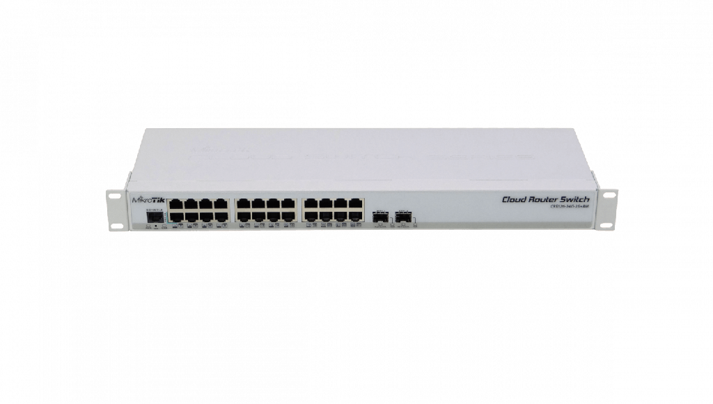 SWITCH MIKROTIK CRS326-24G-2S +RM CLOUD
