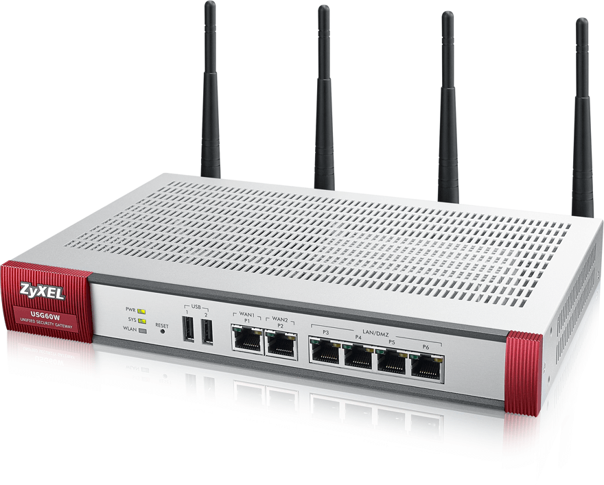 ROUTER FIREWALL ZYXEL USG60W 