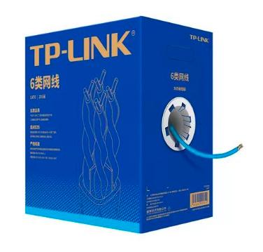 BOBINA DE CABLE UTP TP-LINK TL-EC6-100 CABLE UTP CAT6 INDOOR 100MTS