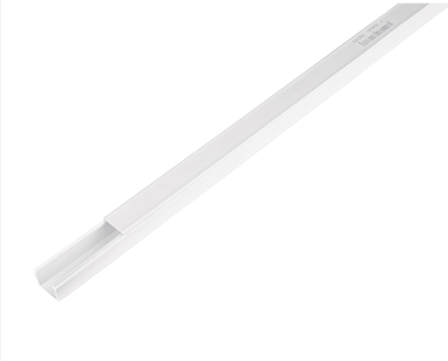 CANALETA PLASTICA CLASIC LUX BLANCA 12X8MM 2M
