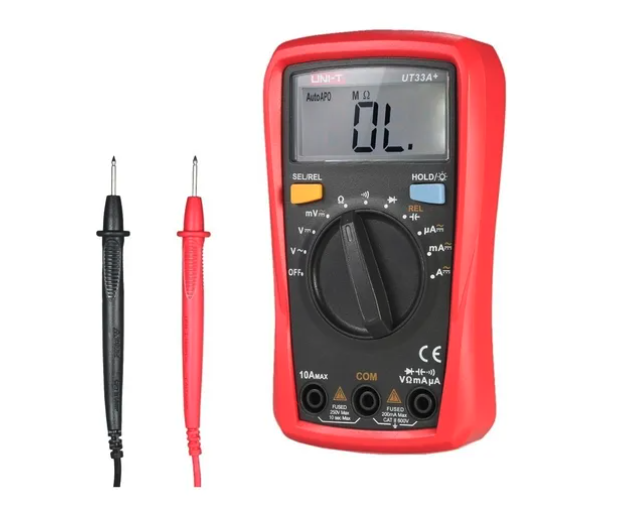 MULTIMETRO DIGITAL UNIT-T UT33A+ AC/DC