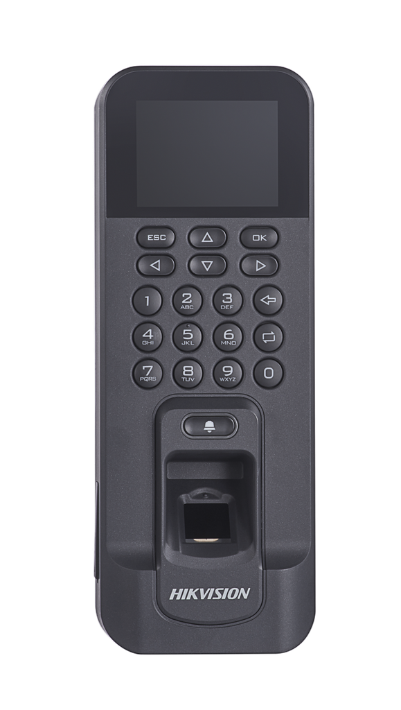 TERMINAL DE ACCESO HUELLA/TARJETA M1 DS-K1T804BMF