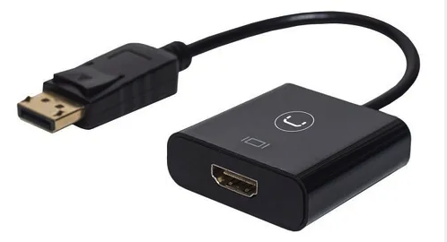 ADAPTADOR UNNO TEKNO DISPLAY PORT MACHO A HDMI HEMBRA AD30006BK