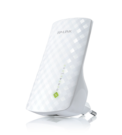 REPETIDOR EXTENSOR DE RANGO WI-FI AC750 DUAL BAND TPLINK RE200    