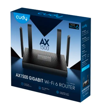 ROUTER CUDY WR1500 WIFI 6 AX1500 GIGABIT