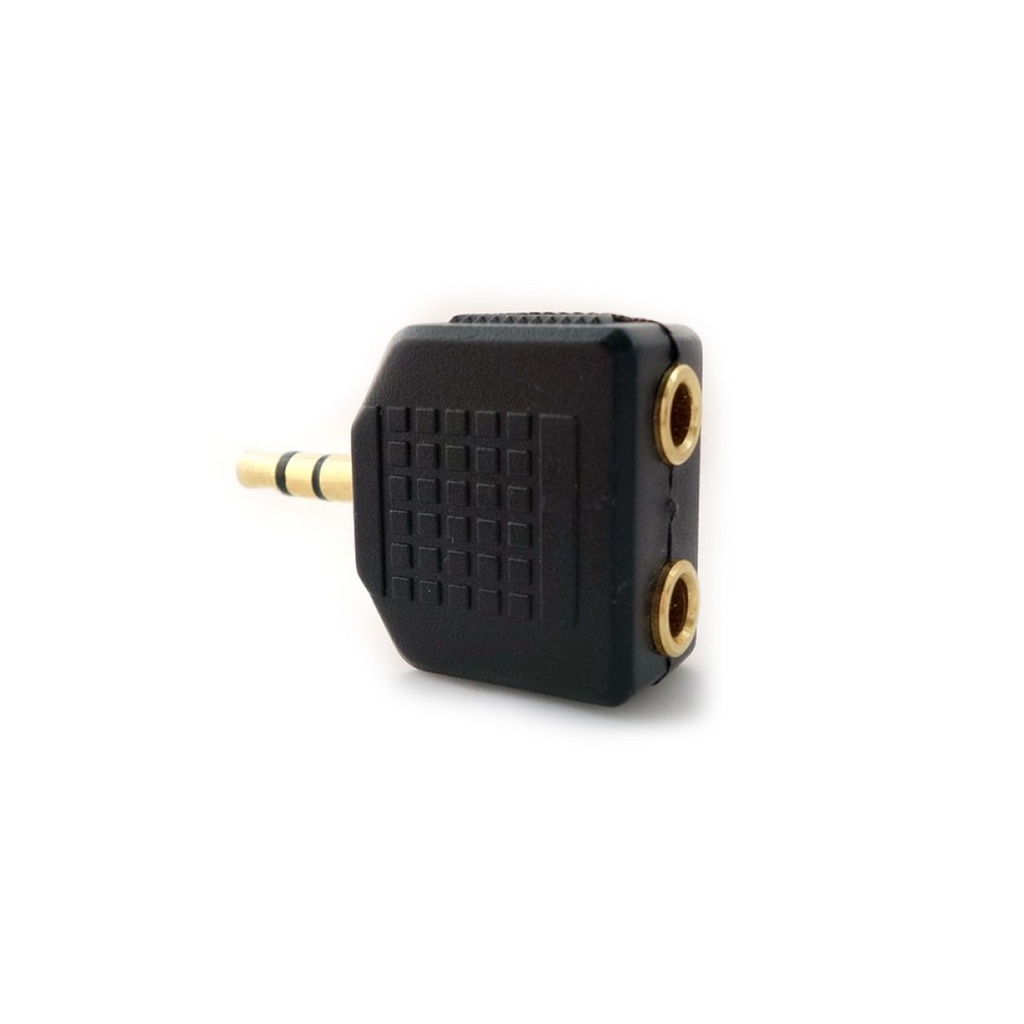 ADAPTADOR AUDIO Y SPLITTER STEREO 3.5 IMEXX IME-41283