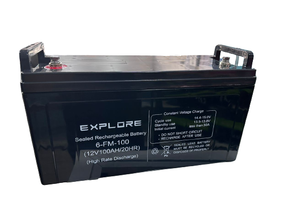 BATERIA EXPLORE 12V 100 AMP