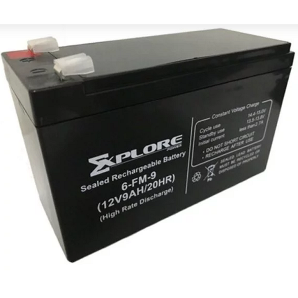 BATERIA EXPLORE 12V 9AMP