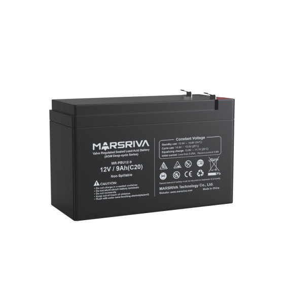 BATERIA MARSRIVA 12V 9AH MR-PBL12-9