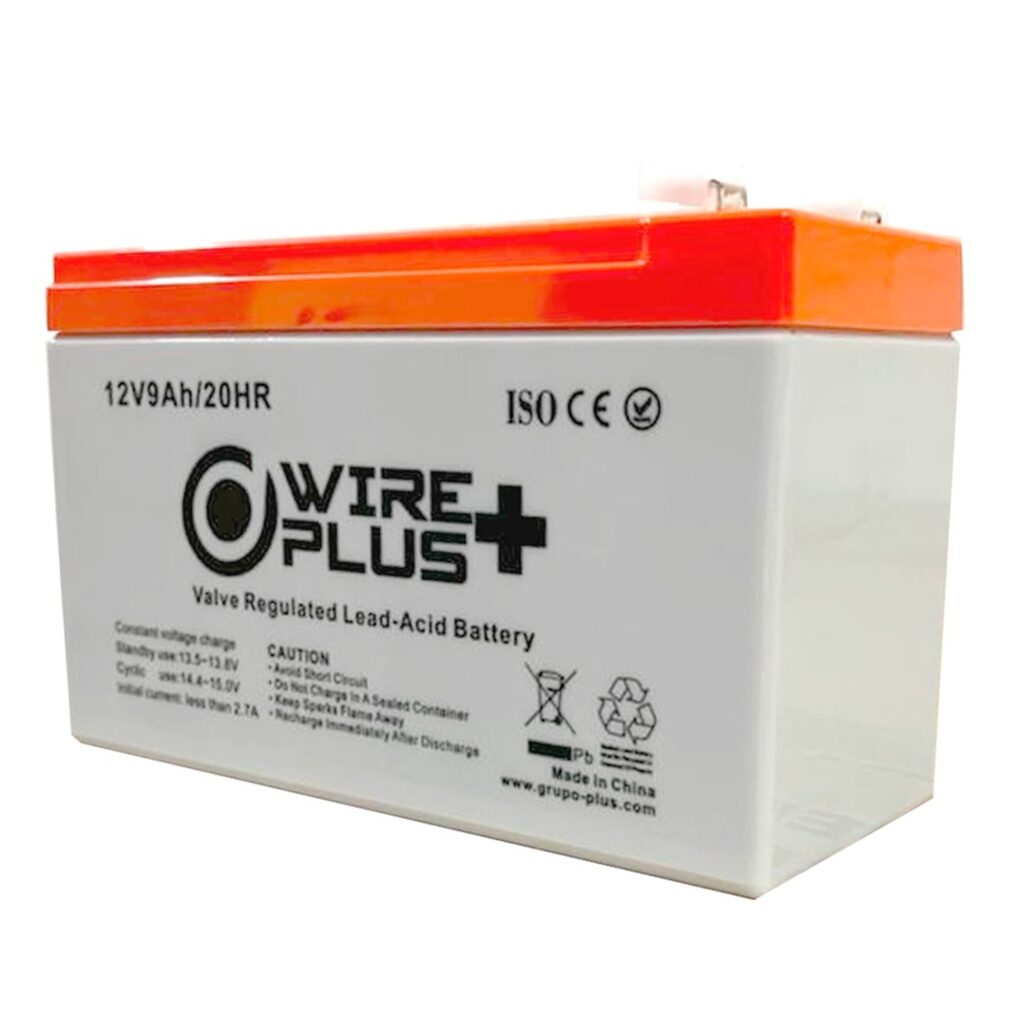 BATERIA WIREPLUS+ 12V 9AMP