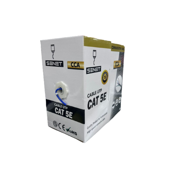 BOBINA UTP SENET CAT5E INTERIOR 305M