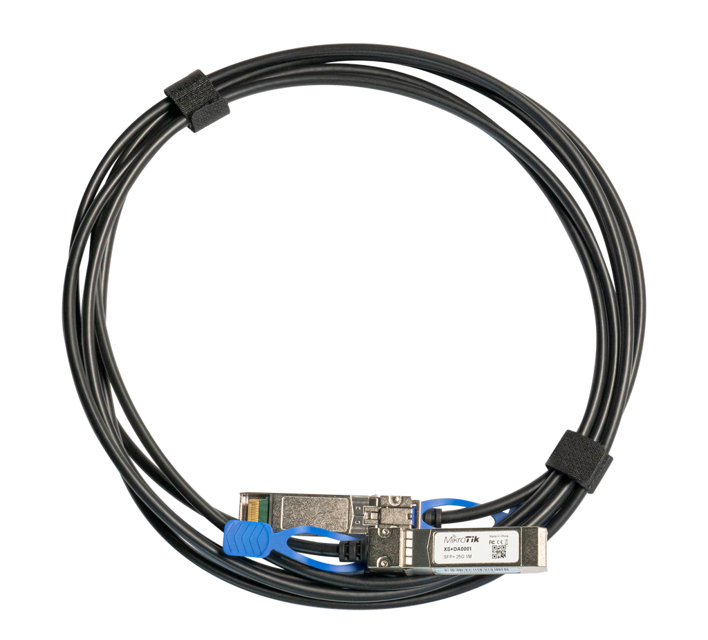 CABLE DAC MIKROTIK 10GB 25GB XS+DA0001 1M