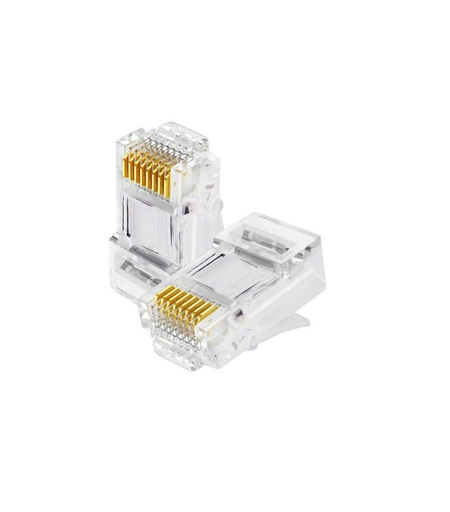 [WR-RJ45-1000UC6] CONECTOR RJ45 CAT 6 1000 PIEZAS
