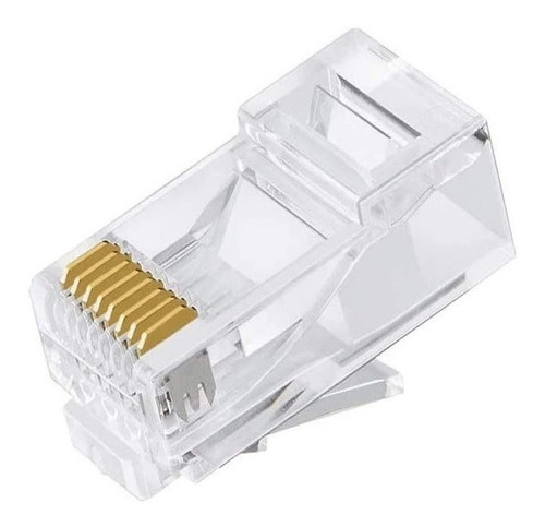 [IME-10146] CONECTOR RJ45 CAT6 PRONG GOLD IMEXX IME-10146