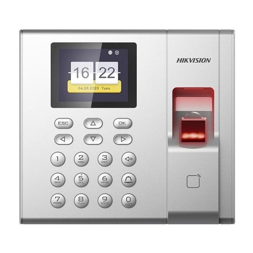 [DS-K1T8003MF] CONTROL DE ACCESO HIKVISION BIOMETRICO DS-K1T8003MF