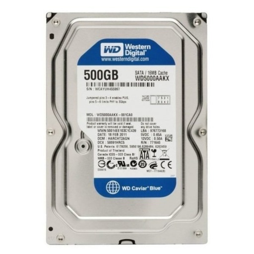 [HDD-500GB] DISCO DURO HDD SEAGATE/WD 500GB SATA RF