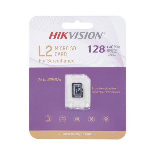 [HS-TF-L2-128GB] MEMORIA HIKVISION MICRO SD 128GB HS-TF-L2-128GB