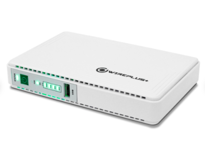 [WP-MINI-21W] MINI UPS DC WIREPLUS UPS 21W 2200MAH X 4 POE WP-MINI-21W