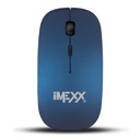 MOUSE IMEXX ULTRA SLIM AZUL INALAMBRICO IME-26310