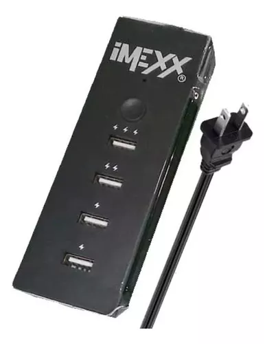 [IME-41401] REGLETA USB POWER STRIP 4-PORT IMEXX IME-41401