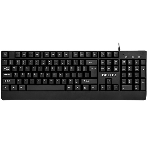 [KA-6006] TECLADO ALAMBRICO DELUX KA6006