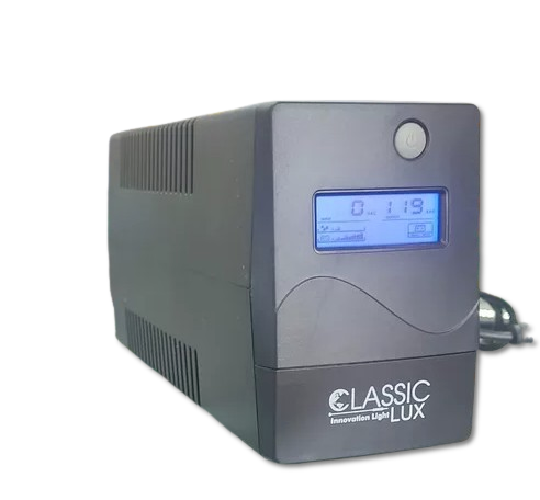 [GEN-02-01] UPS CLASSIC LUX 1000VA 600W CON PANTALLA