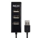 HUB USB IMEXX 4 PUERTOS 2.0 IME-35153