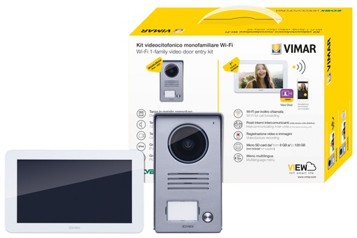 [K40945] KIT VIDEO 7EN1 WIFI VIMAR K40945