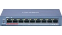 SWITCH HIKVISION 9 PUERTOS 10/100 + 8 POE DS-3E0109P-E/M