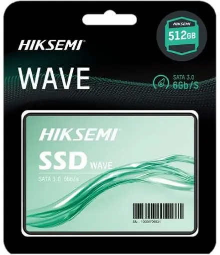 [HS-SSD-WAVE-512G] DISCO SOLIDO HIKSEMI 512GB SSD WAVE 2.5" 3D NAND SATA HS-SSD-WAVE-512G