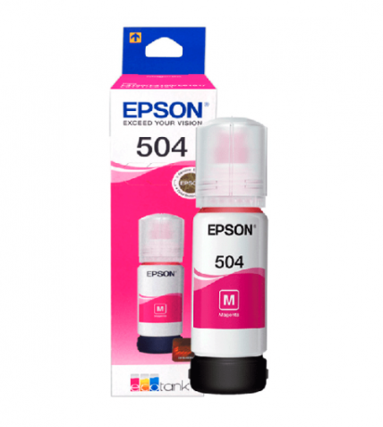 [T504-MAGENTA] TINTA EPSON T504 MAGENTA 65ML