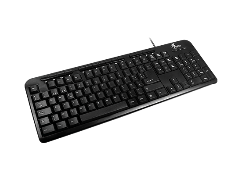 [XTK-130] XTECH TECLADO ALAMBRICO MULTIMEDIA ESPAÑOL ( XTK-130)