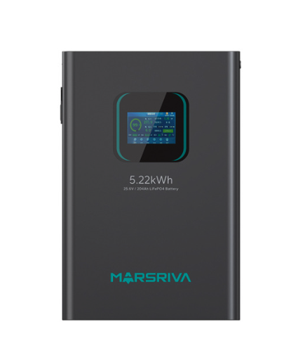 [MR-LFP24-200-WMD] BATERIA DE LITIO MARSRIVA LIFEPO4 BYD 5.22KW (25V/ 204AH) MR-LFP24-200-WMD
